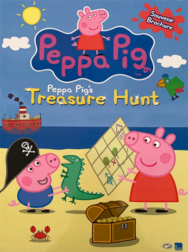 peppa pigs treasure hunt theatre show